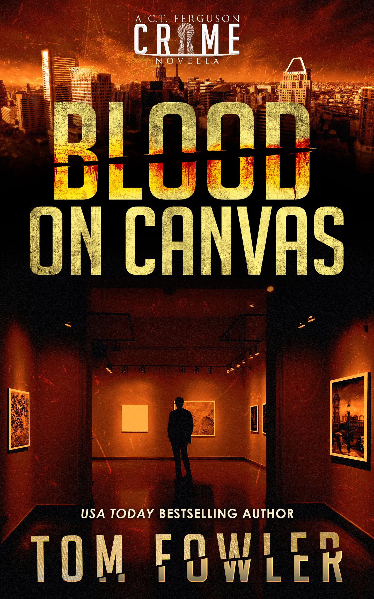 Blood on Canvas: A Gripping Crime Novella (Ebook)